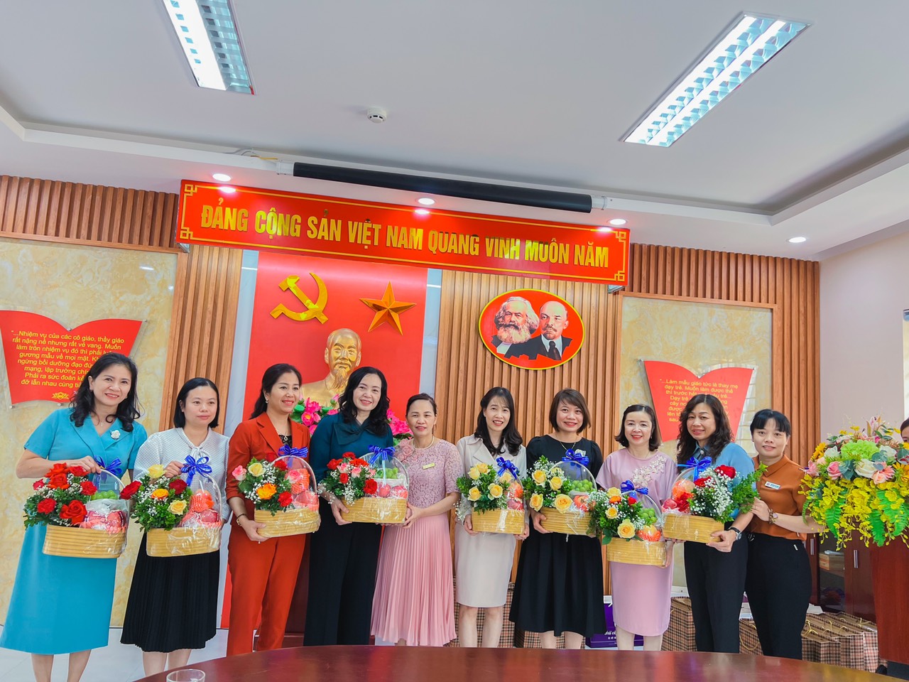 MẦM NON TRẦN QUỐC TOẢN  ĐÓN ĐOÀN KIỂM ĐỊNH CHẤT LƯỢNG VÀ CÔNG NHẬN TRƯỜNG ĐẠT CHUẨN QUỐC GIA