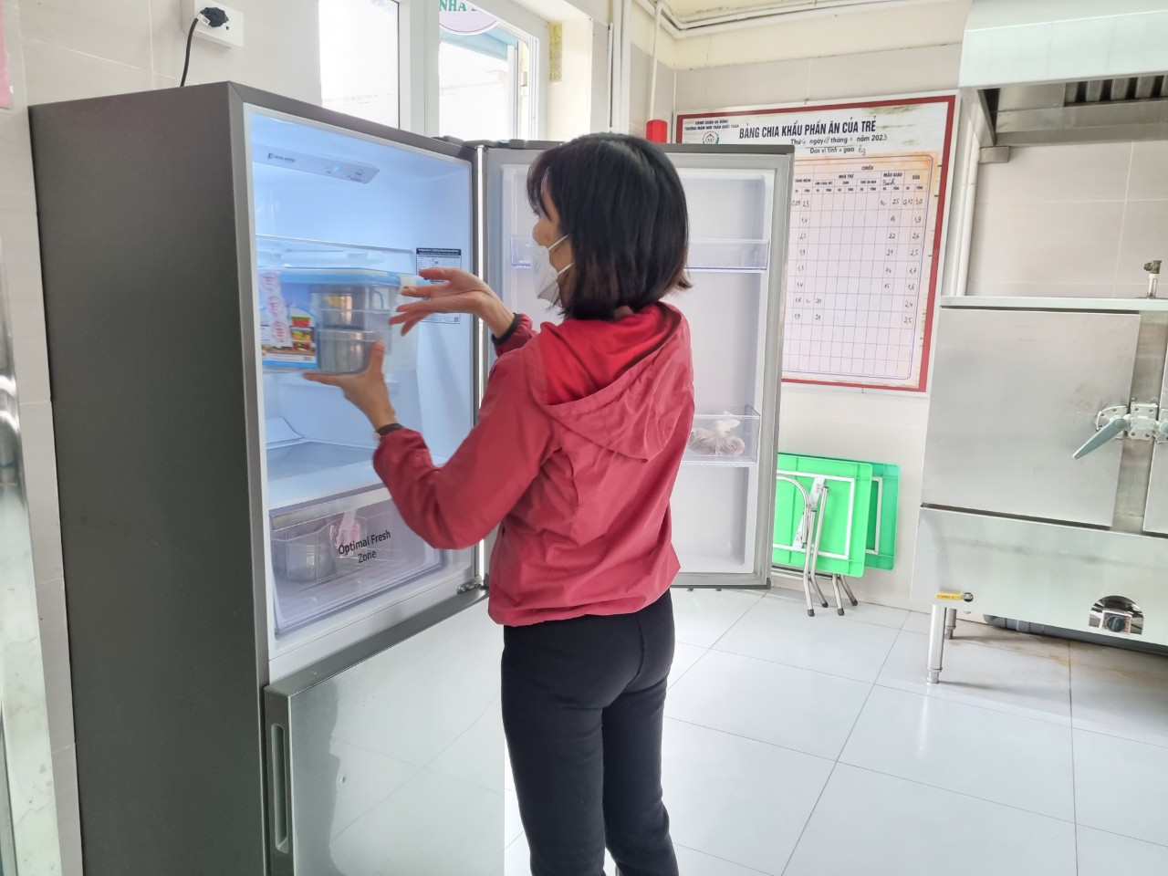 CÔNG TÁC BẢO ĐẢM VỆ SINH AN TOÀN THỰC PHẨM CỦA TRƯỜNG MẦM NON TRẦN QUỐC TOẢN