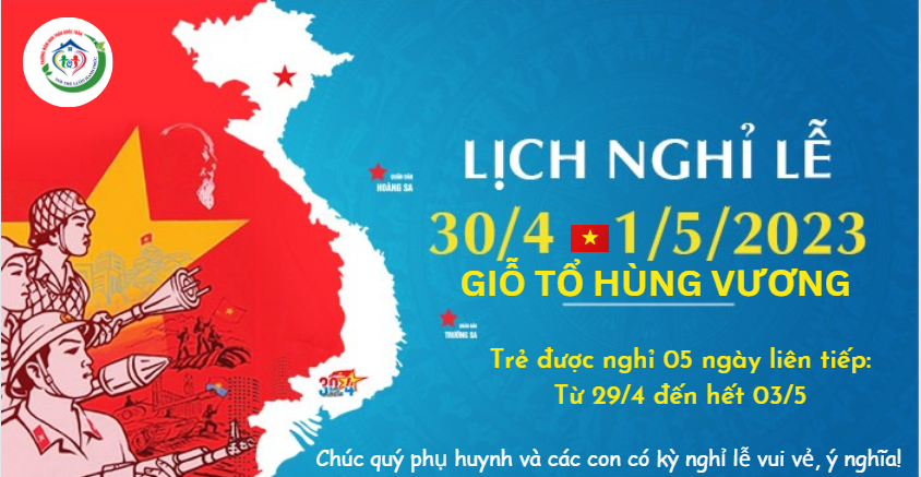 lịch nghỉ lễ GTHV, 30 4 1 5