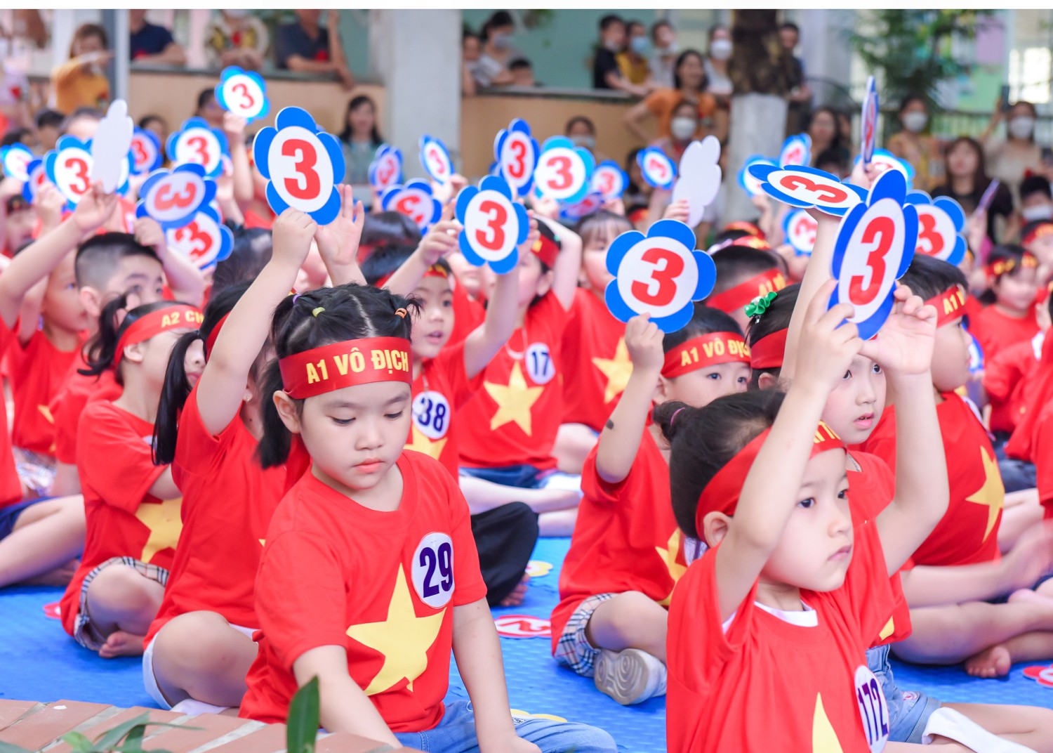 Hội thi "Sân chơi trí tuệ" cho học sinh khối 4,5 tuổi