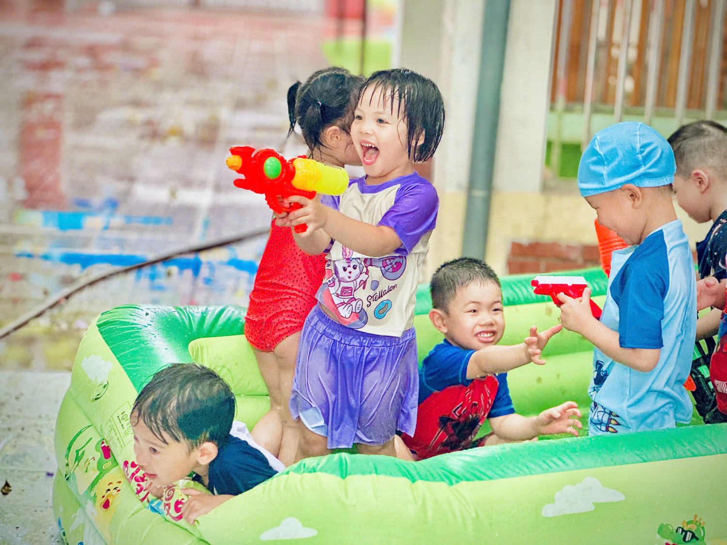 TRẢI NGHIỆM “NGÀY HỘI NƯỚC” CÙNG CÁC BÉ TRƯỜNG MẦM NON TRẦN QUỐC TOẢN